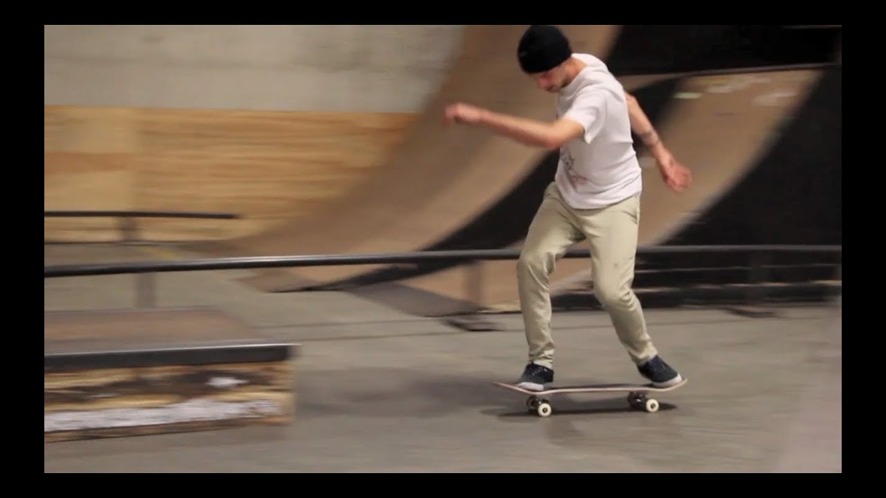 ALL I NEED Trick Tip - Corey Goonan - frontside 180 switch nose manual - www.allineedskate.com