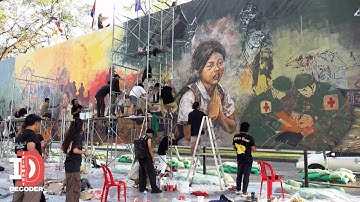 ‘Brushes, Not Bombs’: Cambodian Artists Create Giant Peace Mural | Diplomacy Decoder