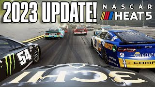 2023 UPDATE FOR NASCAR HEAT 5 GAMEPLAY