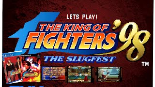 Let's play King of fighters 98 PS5 \/ PS4 Gameplay #kof #kof98 #snk #beatemup #fightinggames 