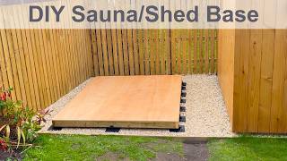 Building a Solid Floor for My Wood Fired Sauna (DIY Step by Step)