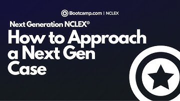 How to Approach a Next Gen Case - Next Generation NCLEX® | NCLEX Bootcamp