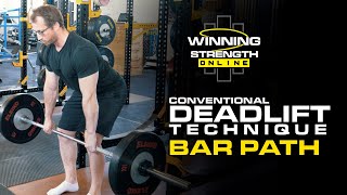 Conventional Deadlift | Bar Path & Lockout