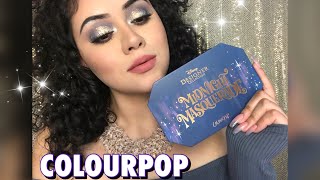 COLOURPOP NEW DISNEY MIDNIGHT MASQUERADE LOOK