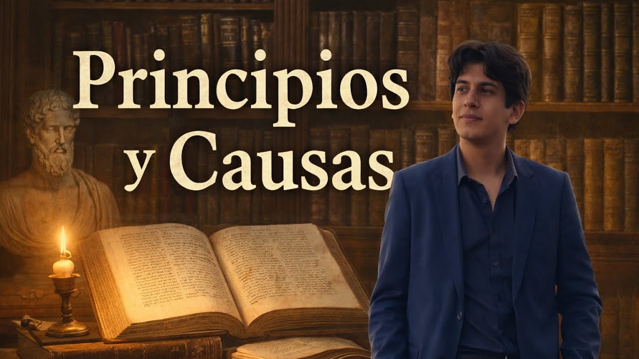 Distinción entre causas y principios y los principios a los que apunta la metafísica!!!!!!!