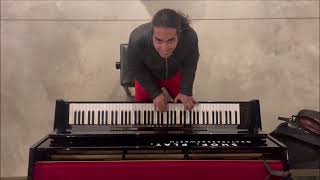 Playing Piano at Battersea Power Station - London