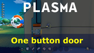 Plasma Game | How to Open & Close door with one button | Flip Flop