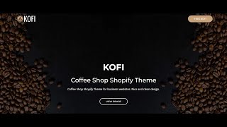 Kofi - Coffee Shop Shopify Theme |  Free Themes #shopify #freedownload screenshot 5