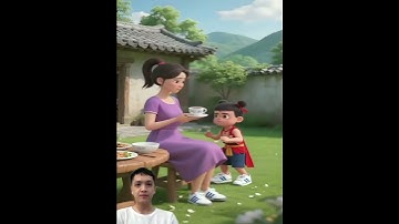 Em gái biến thành sâu bướm #funny #baihoccuocsong #kynangsong