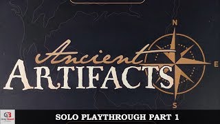 Ancient Artifacts - Solo Playthrough - Part 1 (roll and write)