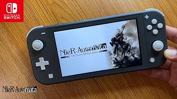 NieR: Automata The End of YoRHa Edition Nintendo Switch Lite Gameplay
