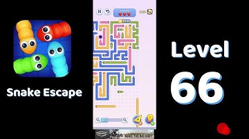 Snake Escape Level 66 Walkthrough 🐍 | Calm Puzzle Escape Game | SolutionGuruji
