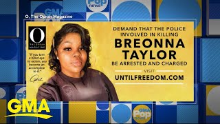 Oprah set up billboards in Louisville, Kentucky, that advocate justice for Breonna Taylor | GMA