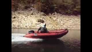 Zodiac + Mercury25hp going fast Kokin Brod Serbia