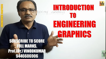 Introduction to Engineering Graphics / Engineering Drawing by Prof. Vinodkumar