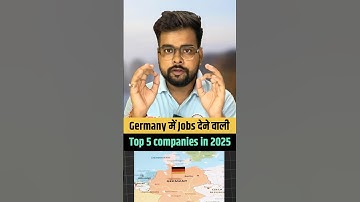 Top 5 German Companies Hiring Indian Engineers in 2025! #germany