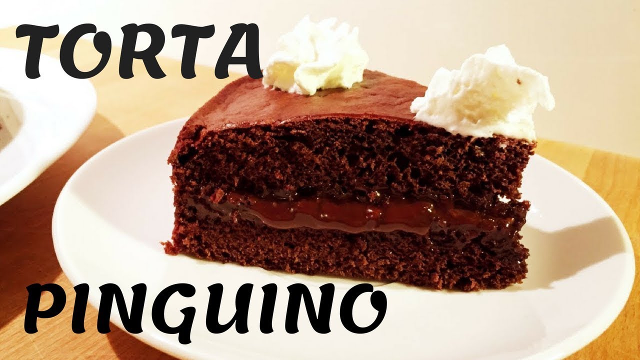 Torta Pinguino Senza Burro E Senza Uova Youtube