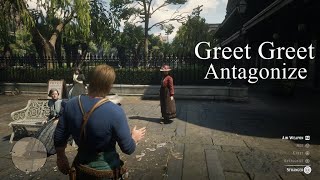 Red Dead Redemption 2 Arthur Vs John Greet Greet Antagonize Vol.1