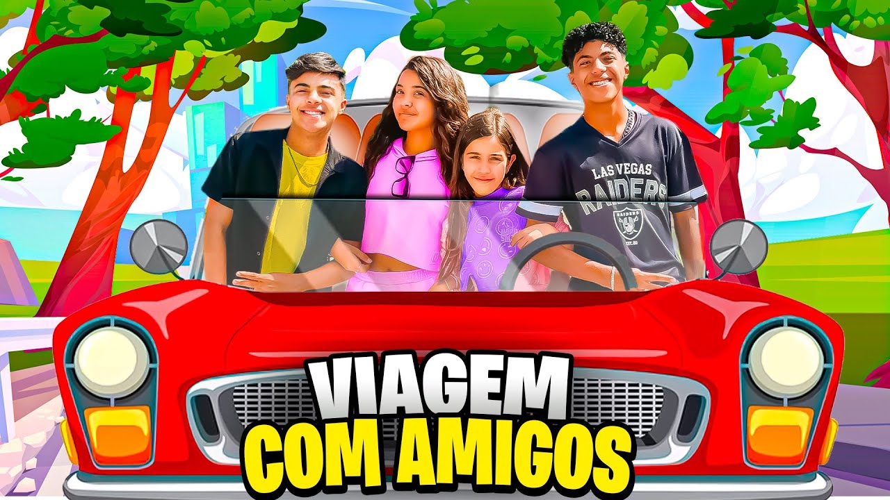 VIAJAMOS COM NOSSOS AMIGOS PARA UMA CASA NA PRAIA - OLHA O QUE A GENTE FEZ !