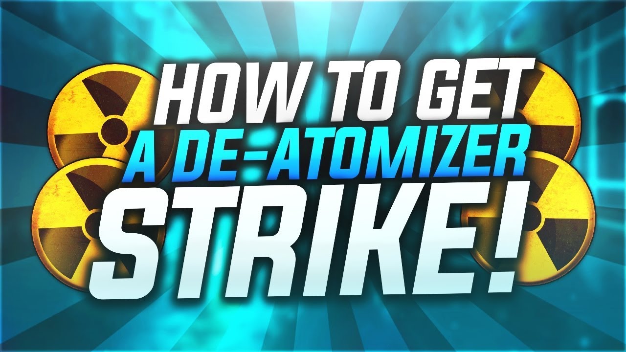 TIPS TO GET A DE-ATOMIZER BY PERT!!!
