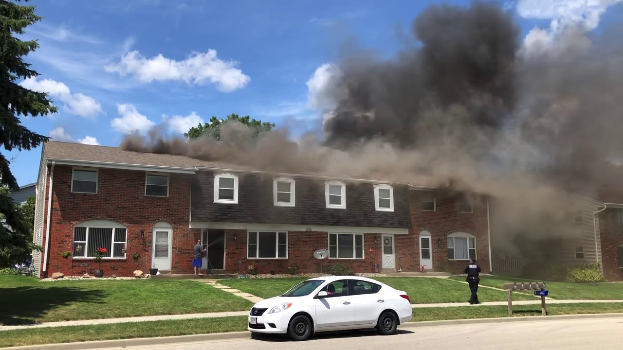 *PreArrival* Jackson Fire Deparment WI, 2nd Box Level Apartment Fire 71120 YouTube