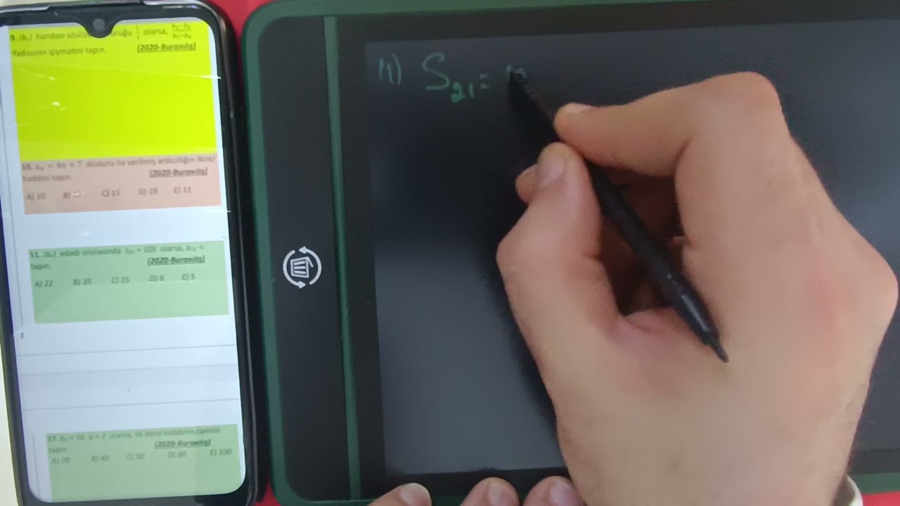 Təkrar.Ədədi Ardıcıllıqla,Silsilələr.Dim.Riyaziyyat.Turqut Heydərli