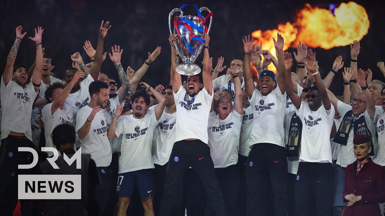 FULL CELEBRATION: PSG Celebrates Back-to-Back Champions League