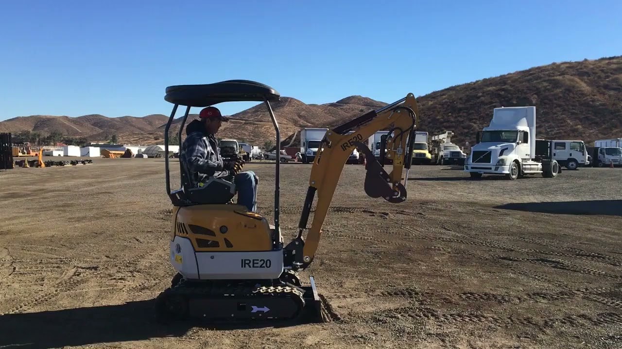 UNUSED 2025 IR IRE20 MINI EXCAVATOR For Sale - YouTube