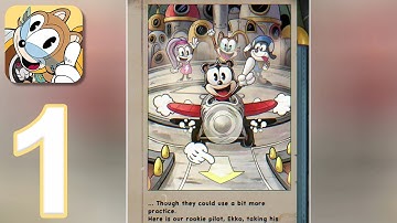 ACECRAFT - Gameplay Walkthrough Part 1 - Tutorial & Chapter 1 (iOS, Android)