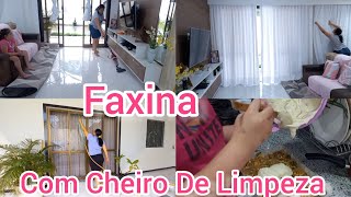 FAZENDO FAXINA COMPLETA COM MUITA☔️|CASA COM CHEIRO DE LIMPEZA|Casinha da Milca