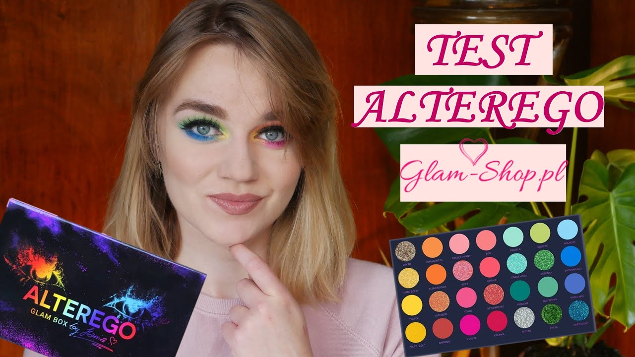 TEST ALTEREGO GLAMSHOP! LEPSZA OD BPERFECT XL PRO CARNIVAL PALETTE?! NOWOŚĆ!