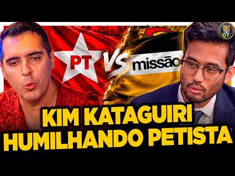 BEST MOMENTS OF KIM KATAGUIRI HUMILIATING PETISTA THIAGO DOS REIS DURING DEBATE