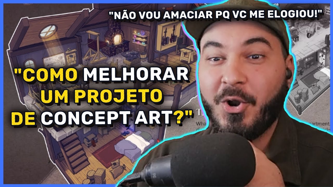 DICAS PARA MELHORAR PORTFOLIO DE CONCEPT ART DE CENÁRIOS | Cortes Feedbacks