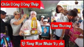 Tin Nóng Chấn Động Đồng Tháp| Mẹ  N ạn Nhân Ngất Xỉu Trong Đám Tang Vụ Án Ghen Tuông Ở Đồng Tháp