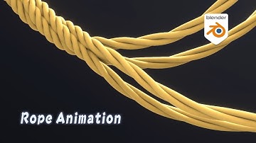 [Tut] Procedural Rope Animation - Blender Geometry Nodes 3.1 Field