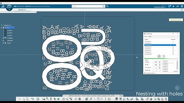 3DEXPERIENCE | CATNesting - Nesting with holes, multi-sheet nesting in CATIA