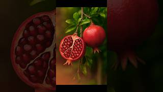 🍎 Гранат — энергия, молодость и сила в каждой капле! ❤️