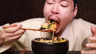 Mukbang from 100 years ago (Bibimbap)