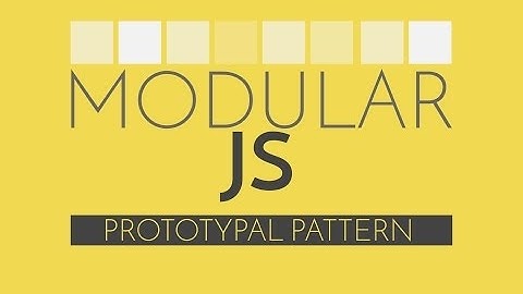 [Learn Code]Modular Javascript - Prototypal Pattern vs Classical OOP in JS