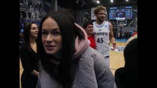 Гриша Коломойский и болельщики. БК Днепр - Левски, Кубок ФИБА-Европа