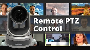 Remote PTZ Camera Control in Zoom For PTZOptics Cameras