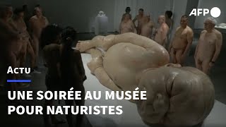 À Lyon, une exposition ouverte aux naturistes pour une soirée | AFP