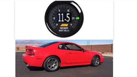 03 Cobra update: AEM wide-band Gauge install