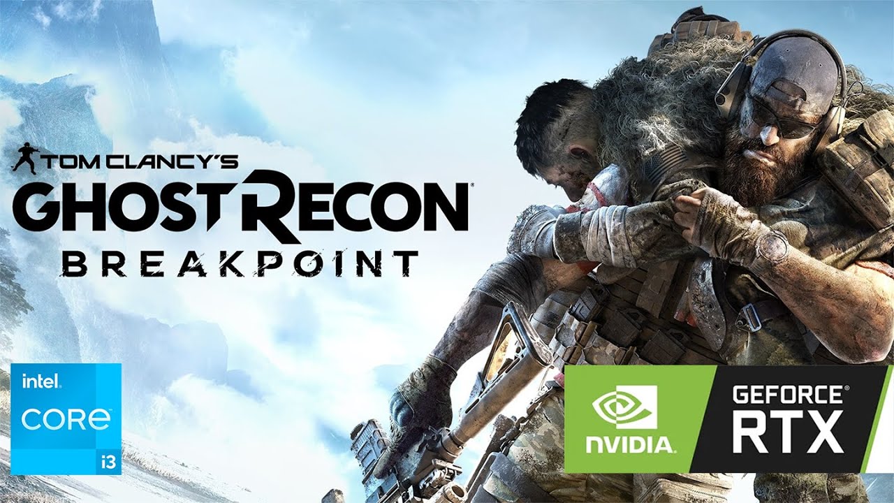 Тест Ghost Recon Breakpoint на RTX 3050 MSI 8 GB+INTEL CORE I3-10320