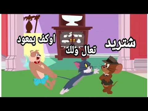 تحشيش توم وجيري حسيون يتحول إلى بزونه زغيره 🐈😱👹 يموت ضحك🤣😂👍☘️💚