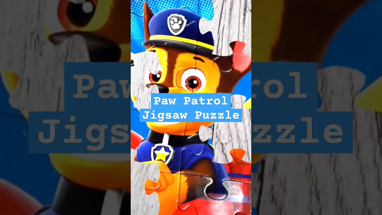 Paw Patrol Jigsaw PUZZLE 