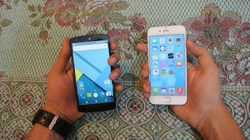 Nexus 5 Android 5.0 Lollipop vs iPhone 6 iOS 8.1 Which is Faster?