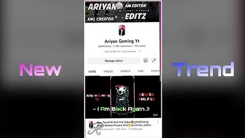 Hey Guys I Am Back Again 🤘😊 New Trending Xml File 🫠 Alight Motion Presets By @Aʀɪʏᴀɴ Gᴀᴍɪɴɢ Yᴛ