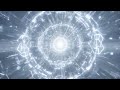 Ethereal Crystal Light Tunnel 4K - Bright Geometric Portal | Free No Copyright