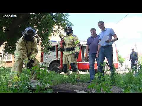 В Новокузнецке проверяют пожарные гидранты